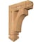 Ekena Millwork Westlake Arts & Crafts Smooth Bracket, Western Red Cedar, 3 1/2"W x 14"D x 18"H BKT04X14X18WTL03SWR - alternate 1